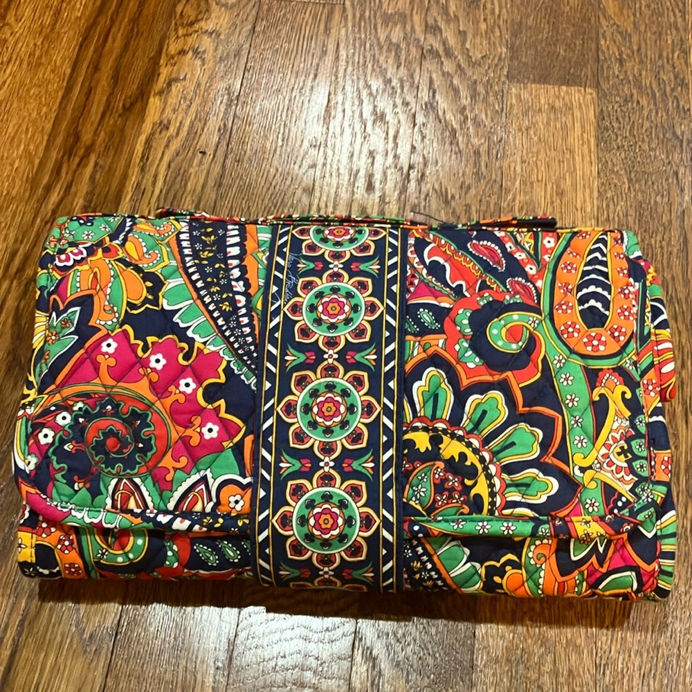 Vera Bradley foldable portable baby changing pad